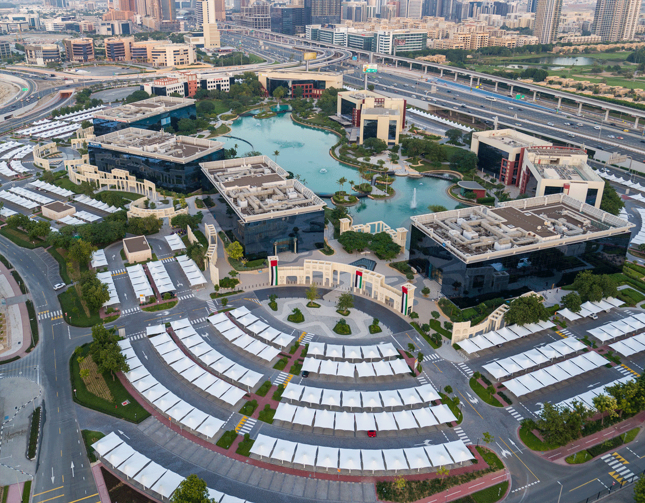 Dubai Internet City and ZainTECH Leaders 