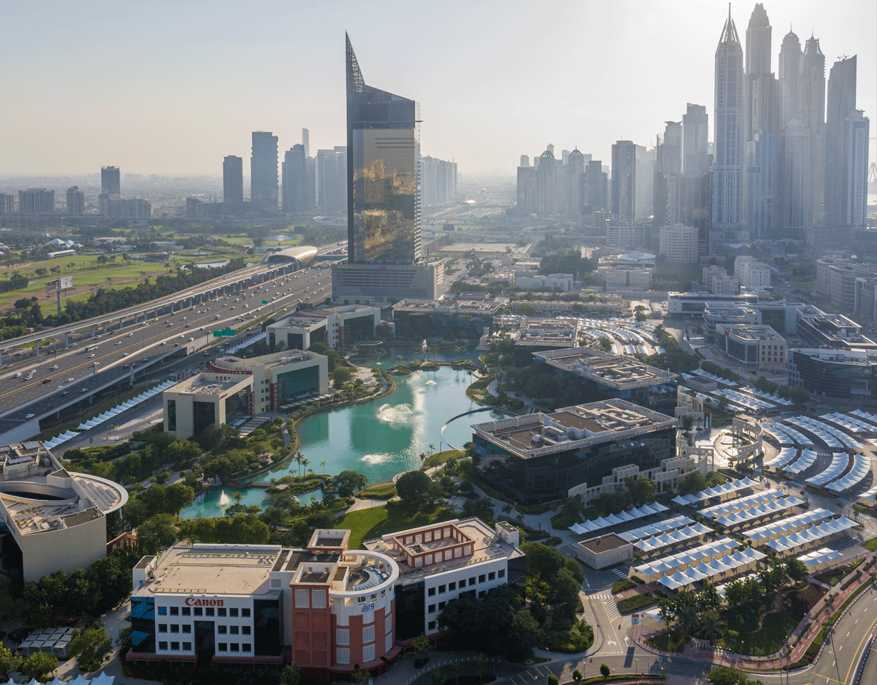 Dubai Internet City and ZainTECH Leaders 