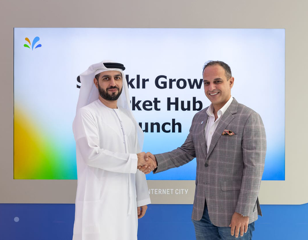 Mr. Ammar El Malik and Sprinklr representative launch launches Middle East-based growth hub
