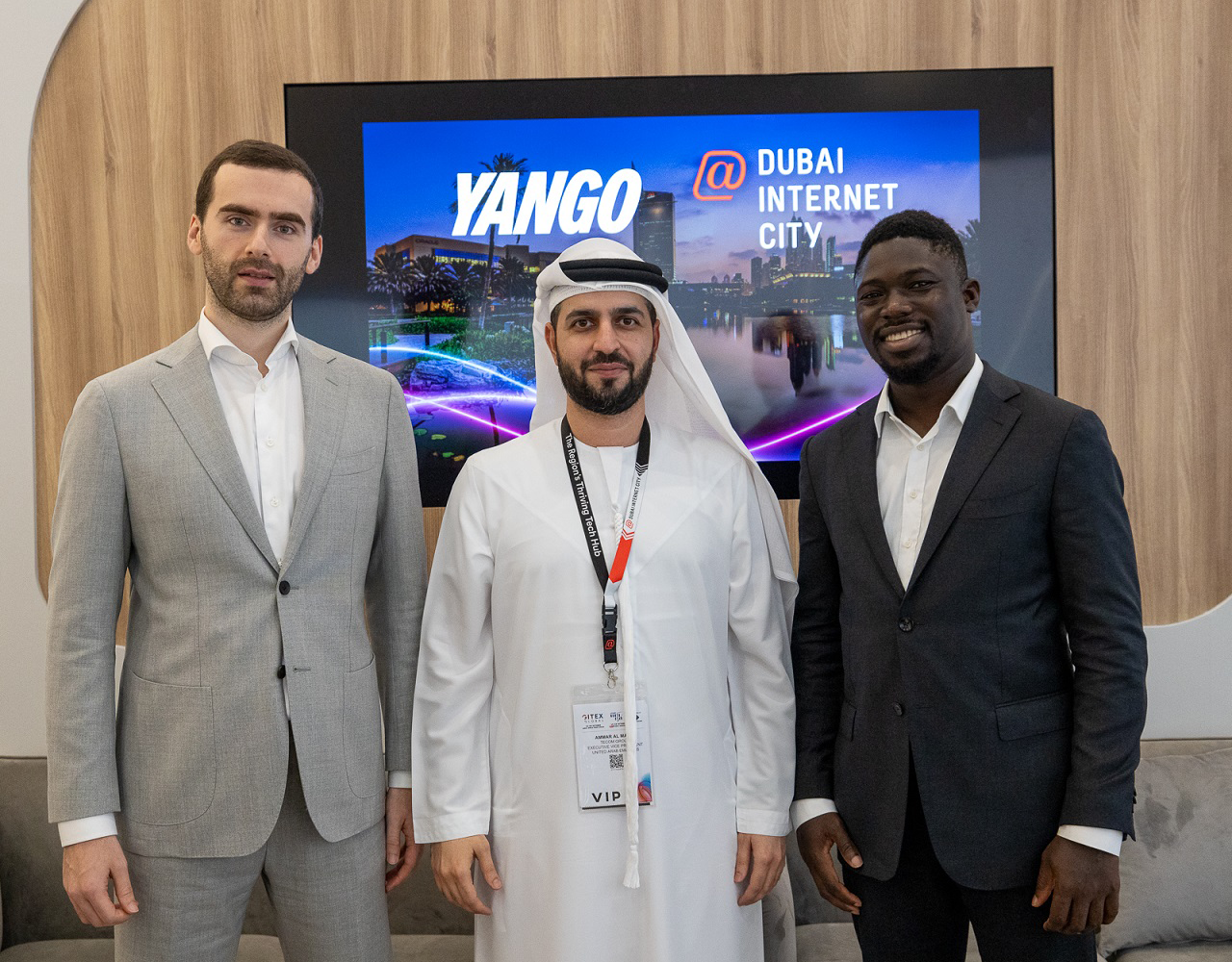 Mr. Ammar El Malik and Yango's representatives launch Yango's New Global Operational Office
