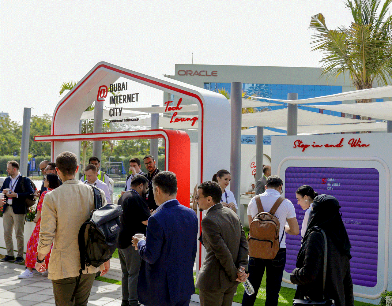 Dubai Internet City and ZainTECH Leaders 