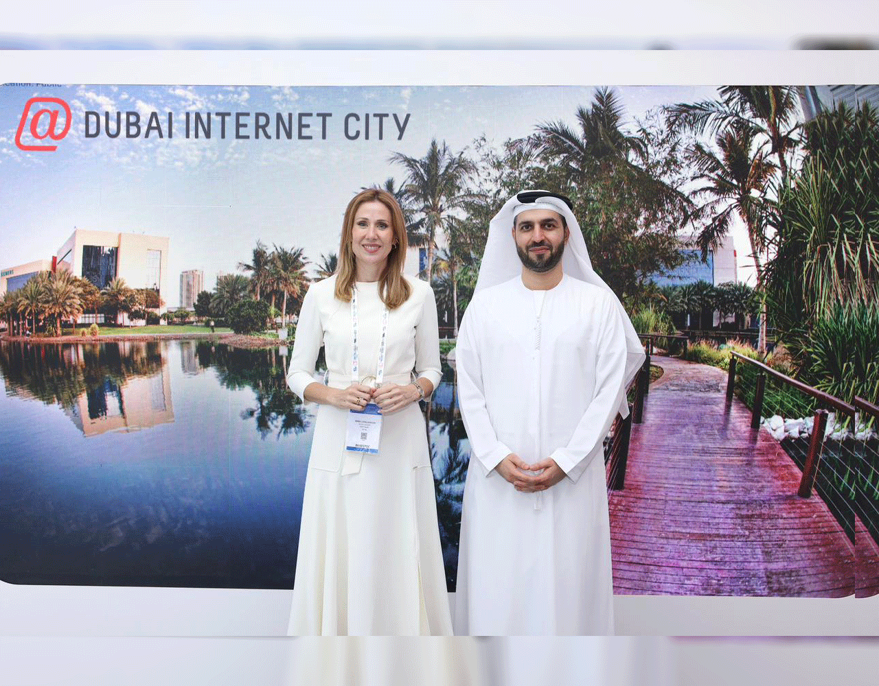 Dubai Internet City and ZainTECH Leaders 